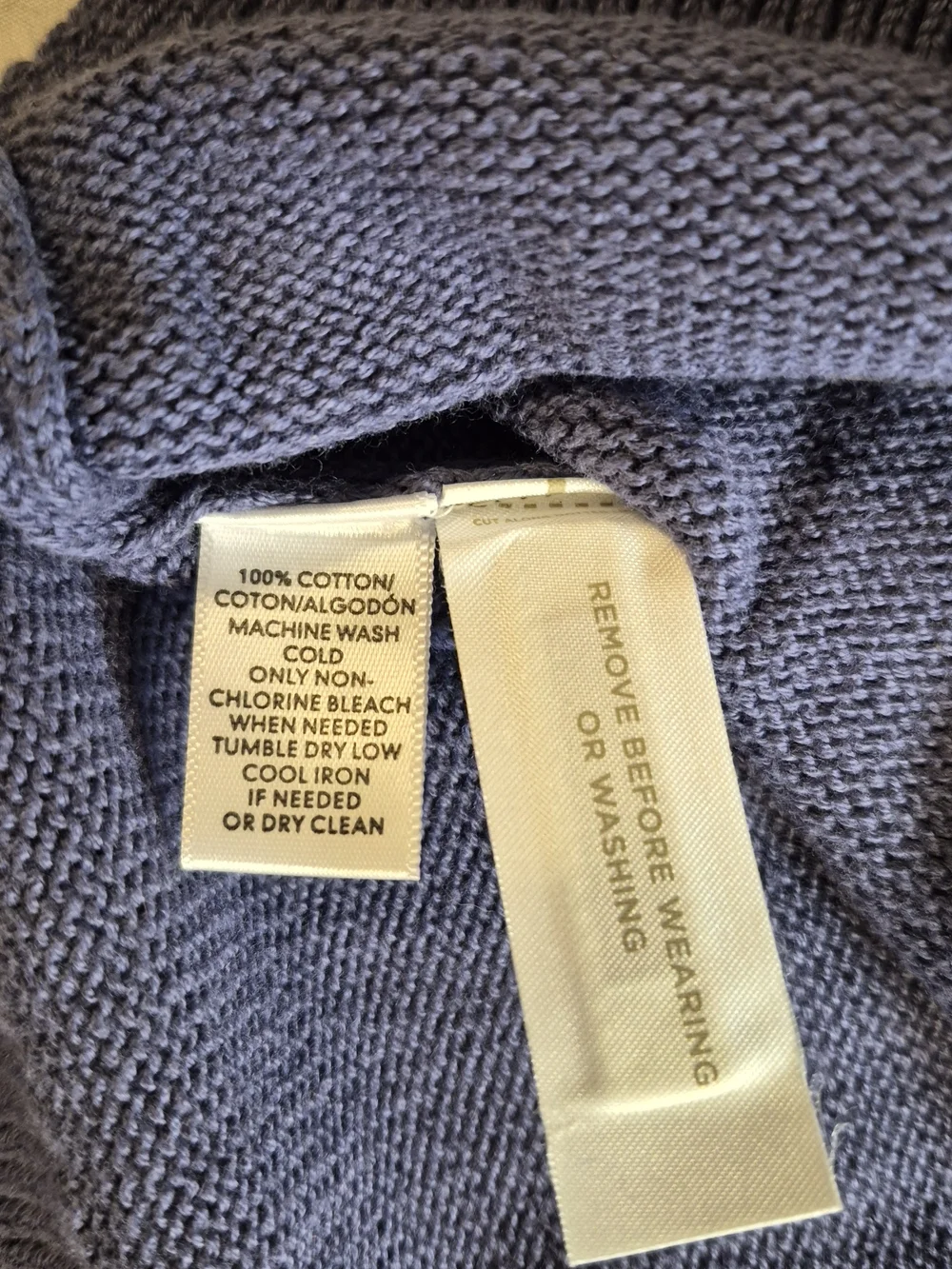 Classic Loft Women's Crewneck Sweater in Dusty Blue M